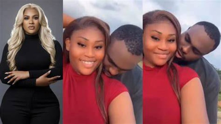 
Actress Nkechi Blessing Shares New Loved-up Photo Of Herself And An Actor 