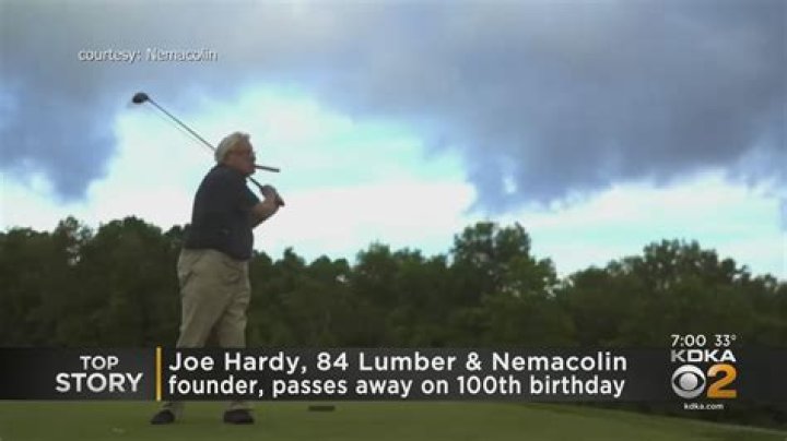 Joe Hardy Who Started 84 Lumber and Nemacolin Died at the Age of 100