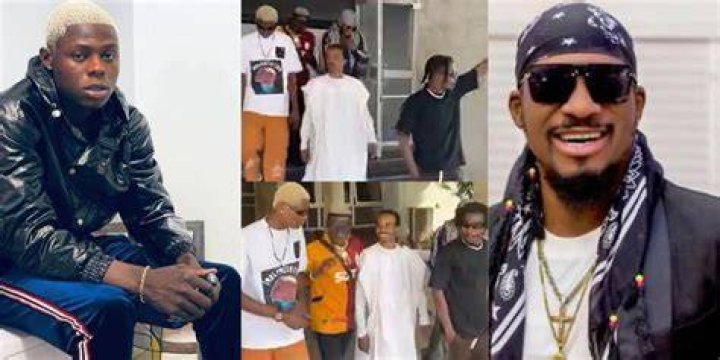 
Junior Pope, and others react as Naira Marley’s boys beat up Mohbad for trying to exit his record label 