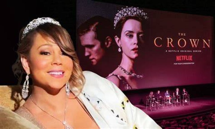 
Mariah Carey Screens Season 5 of ‘The Crown’ — Which Features One of Her Hit Songs — in a Tiara! 
