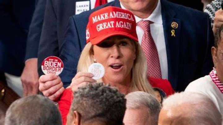 
“She’s so unbelievably dumb”: Marjorie Taylor Greene thrashed online for comparing Trump to Jesus and Nelson Mandela 