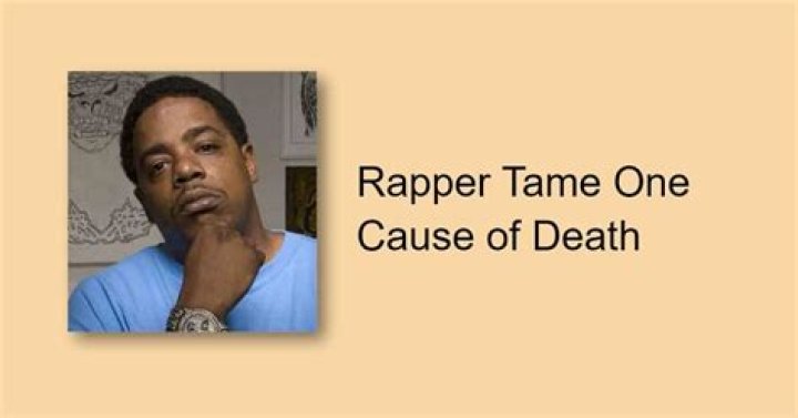 
Tame One Cause of Death, How did Tame One Die? 