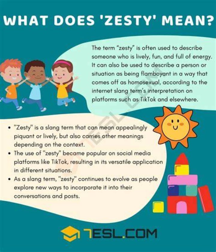 What Does Zesty Mean On Tiktok And In Text? Urban Dictionary Meaning And Slang Explained