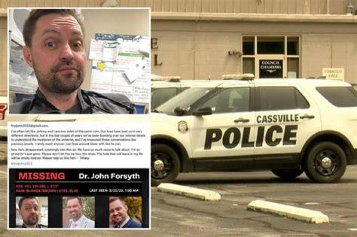 
Where was John Forsyth found? Authorities investigate the death of Missouri ER doctor 