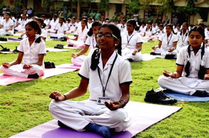 
Yoga to be compulsory for school students in UP 